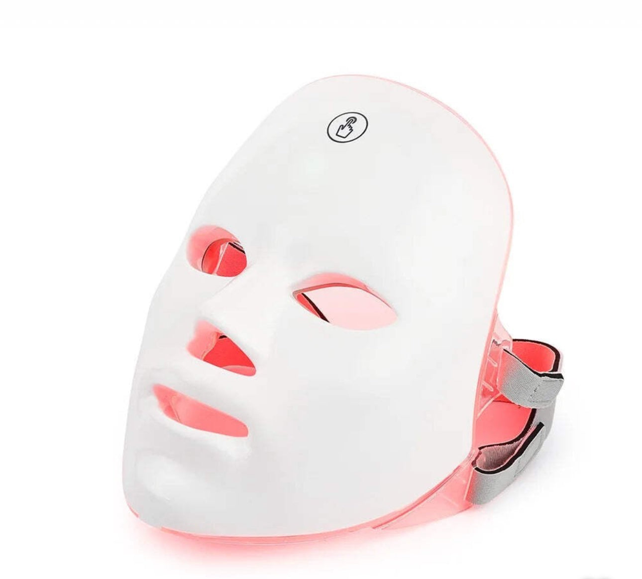 Red Light Therapy Face Mask – 90 LEDs, 7-Mode Skincare for Wrinkle Reduction &amp; Skin Rejuvenation