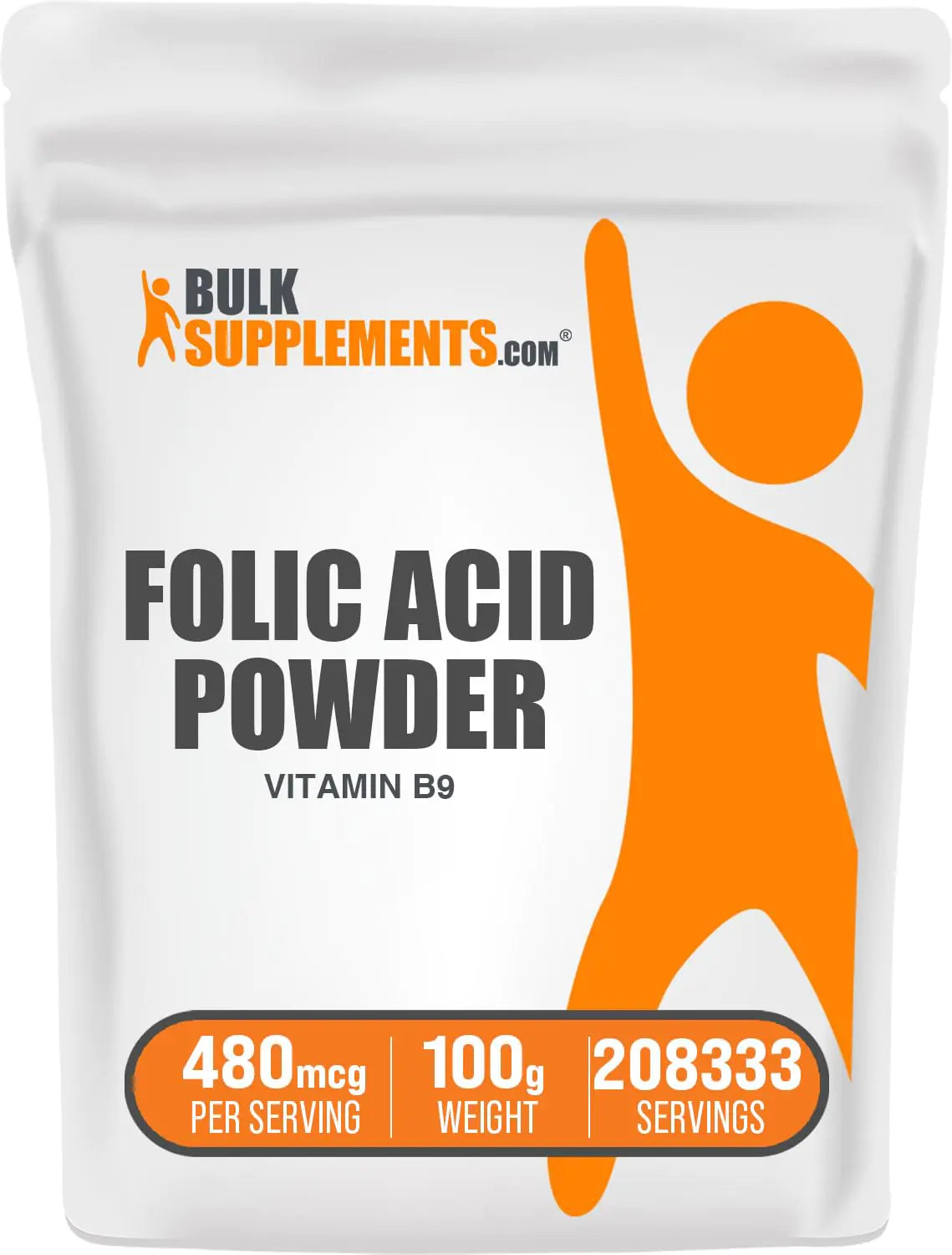 Folic Acid Prenatal Vitamins Folic Acid 800 mcg - Gluten Free 480mcg per Serving 100g