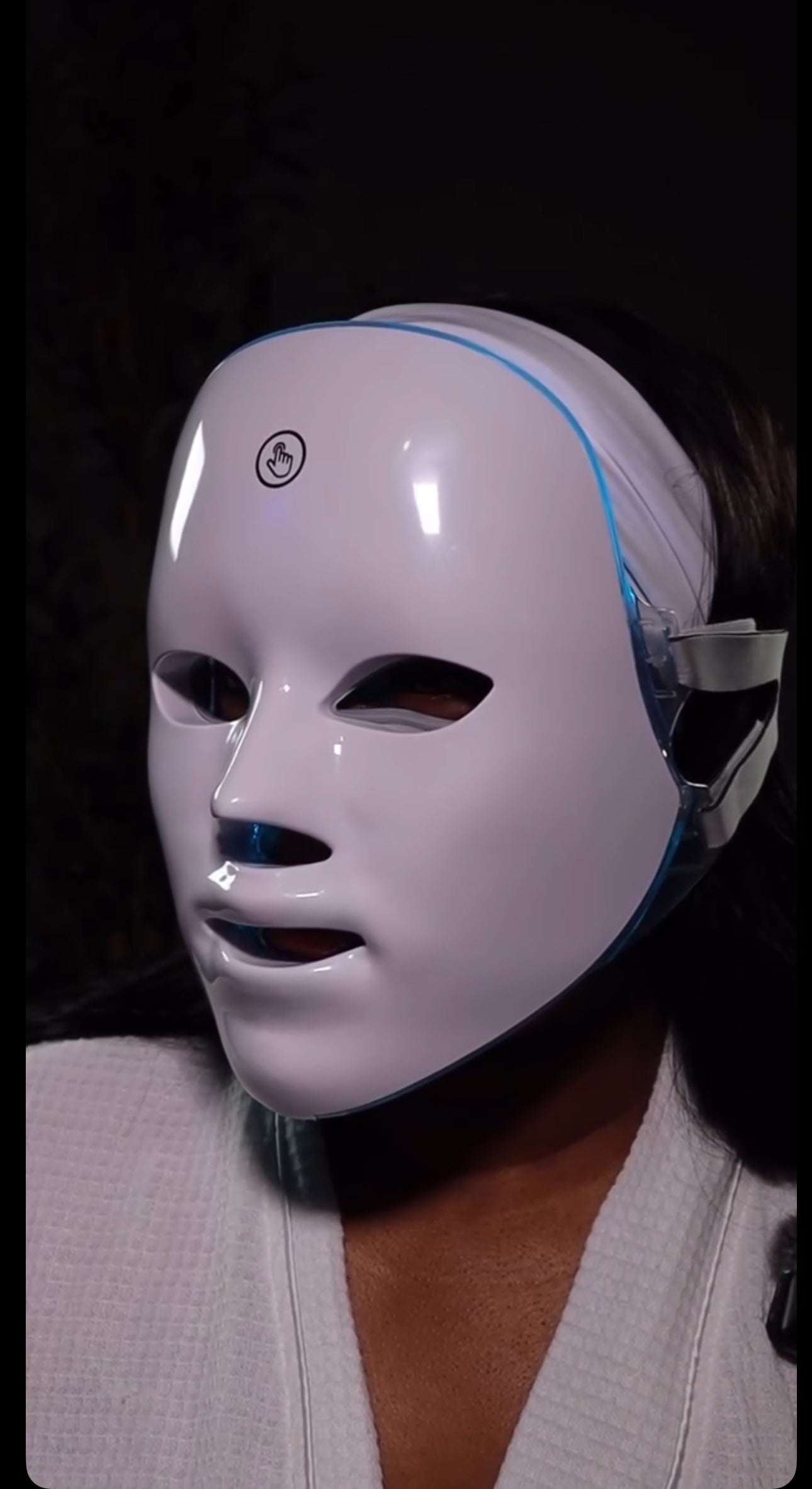 Red Light Therapy Face Mask – 90 LEDs, 7-Mode Skincare for Wrinkle Reduction &amp; Skin Rejuvenation