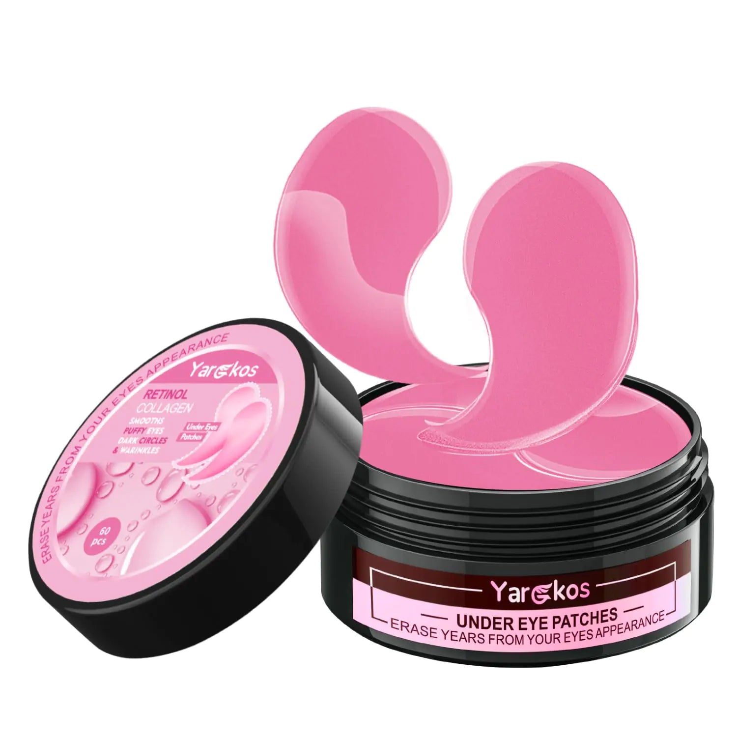 Yargkos Pink Eye Mask – Brighten, Hydrate & amp; Rejuvenate