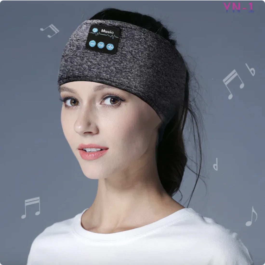 Bluetooth Sleep Headband – Wireless Music & Noise-Reducing HD Stereo Sound